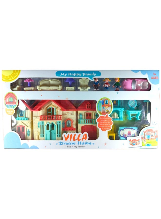 GTG TOYS Dream house for children with accessories - Image 1
